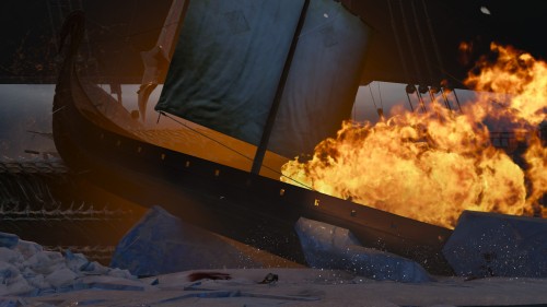 timothybarca:  Those mad Skellige bastards who decided to RAM THE FUCKING NAGLFARThink about it, these Skellige islanders believe this ship to be the herald of the fucking apocalypse, it’s made by demons out of the fingernails of dead men, they’re