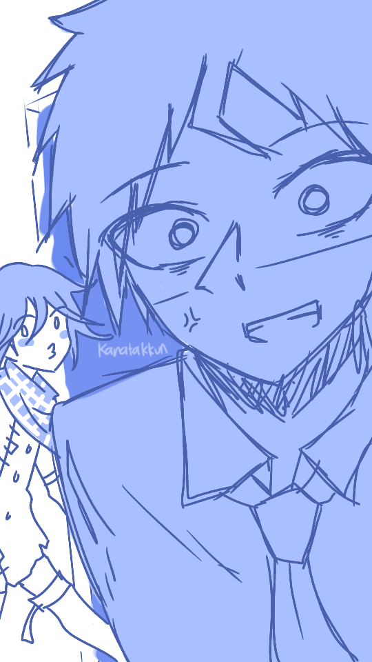 Komaeda And Ouma Doing Pranks