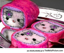 srsfunny:  Hello Kitty Sushihttp://srsfunny.tumblr.com/