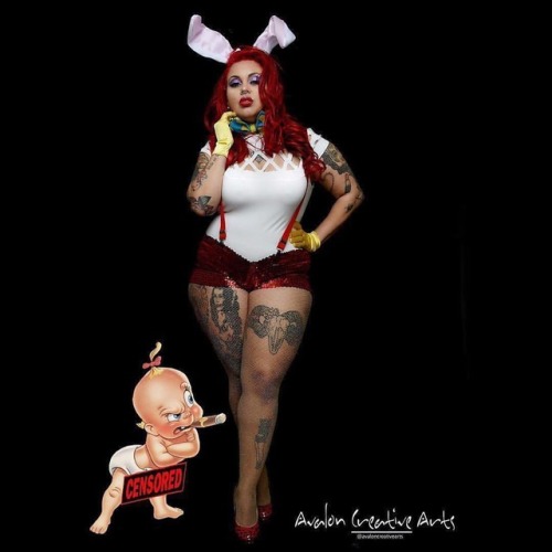 #Repost @avaloncreativearts ・・・ #Repost @dmtsweetpoison ・・・ “I got a 50-year-old lust in a 3-year-old’s dinky” #babyherman  #jessicarabbit #rogerrabbit #whoframedrogerrabbit #cosplayer #toontown #acme #vixen #badgirlsclub