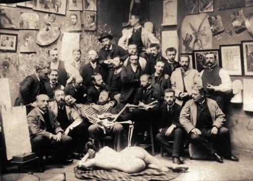 Atelier, Paris - 1800′s adult photos