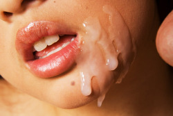 elegantdirtyporn:  &ldquo;Next time I’ll make sure to get it a little more on your lips&rdquo; 