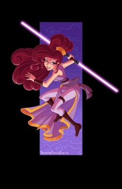 teatraybat:  I had so much fun bringing @briannacherrygarcia Artwork of Jedi Megara to life.  Photos by: Nelshttps://www.instagram.com/nels._ Jon Yorkhttps://www.instagram.com/yorkinabox  Wig by: Jessica Millshttps://www.instagram.com/jmillsmakeupandhair