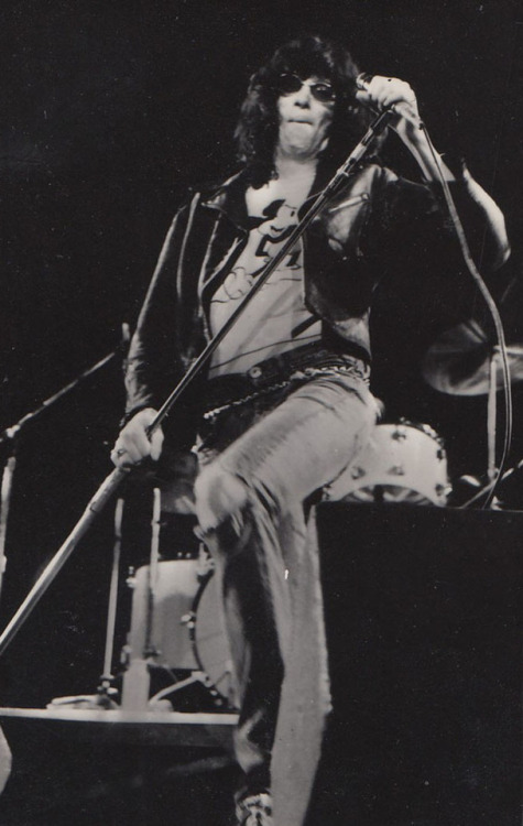 Ramones: Joey Ramone, photo by Mykel Board, 1978