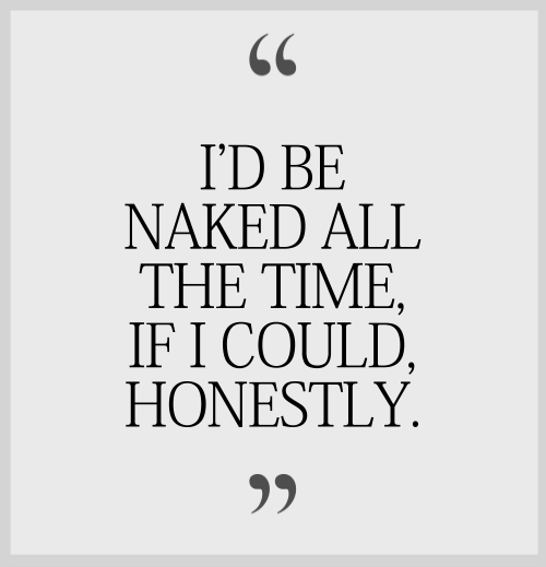 ... be free, be nude - nature needs no pant