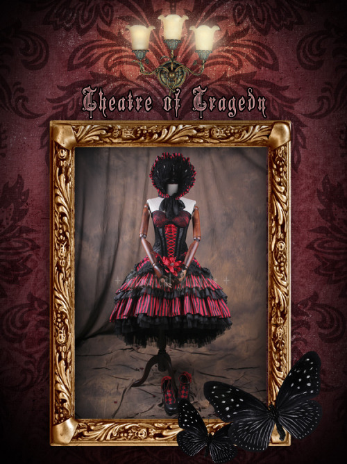 Theatre of Tragedy dress and bonnet by Taobao shop Classical Puppets.