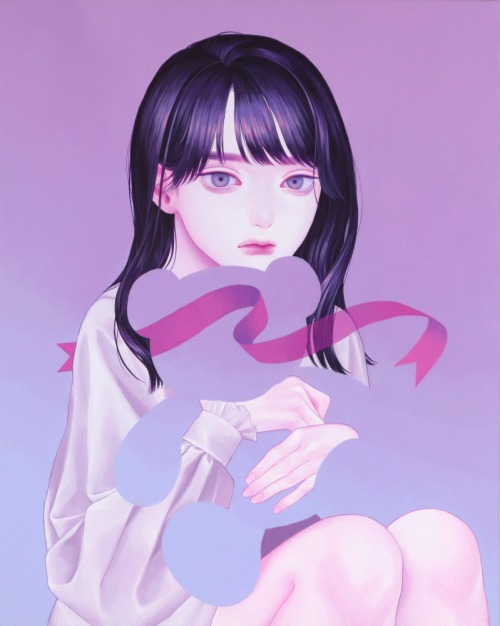 Empty / 2019 / 406x508mm / Acrylic on canvas / Mayumi Konno