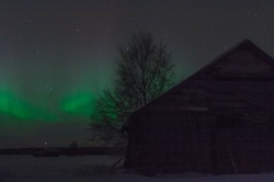 socialfoto:  Aurora Borealis 1 by JukkaHeinovirta #SocialFoto