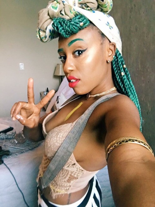 Android Oshún, the Africana WomaNINJA, Afropunk Atlanta 2016