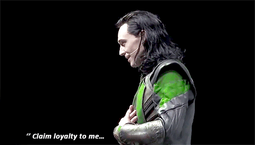 oldenoughtoknowbetterhehe: the-haven-of-fiction:lokihiddleston: His sentence means so many things. F