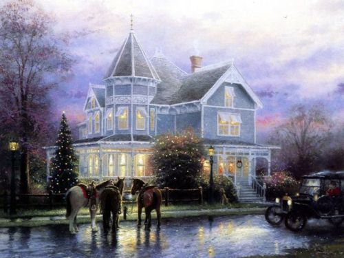 Art by Thomas Kinkade