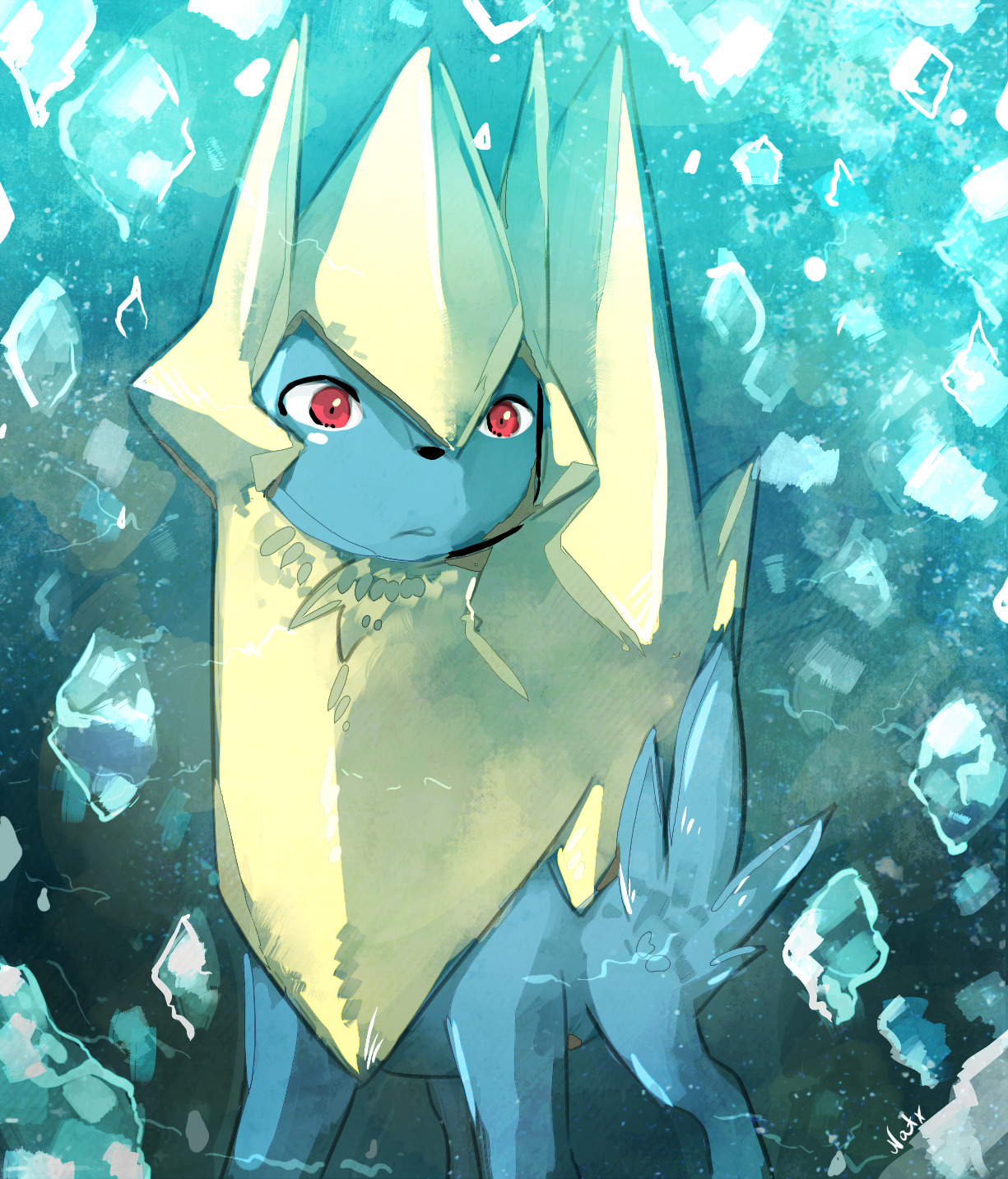 natx-chan:  megamanectric needs more love 