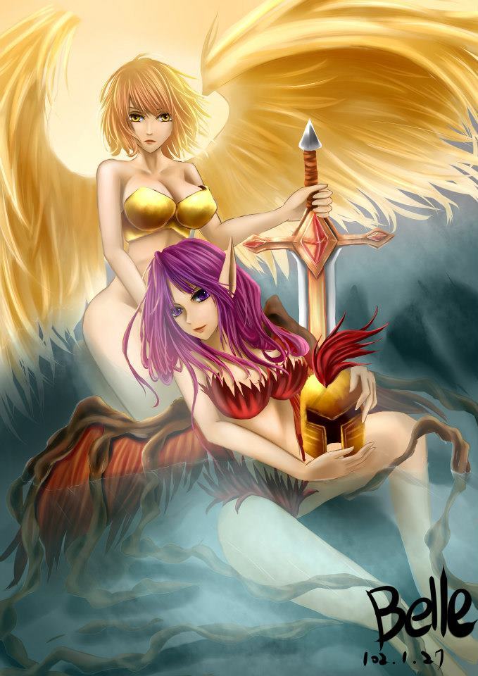 Kayle and her Sister Morgana