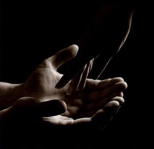Within his hands, she feels the peace of mind she always hoped would be hers…where she can th