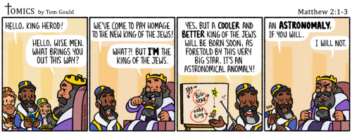 01/08/2021It&rsquo;s all very technical.JOKE-OGRAPHY:The wise men explain to Herod that an odd celes