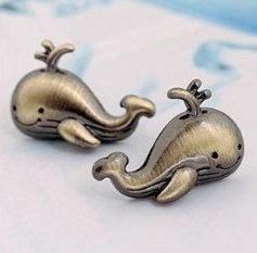 caitlynhetillica:   Cute Cat & Fish Earring Elephant Earring Stud Whale Earrings Snake Earrings Black Leopard Earring Black Kitten Earrings 