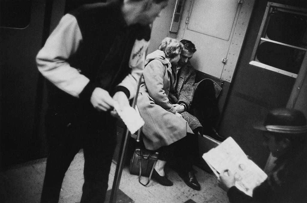 NYC Subway, 1961 by Garry Winogrand