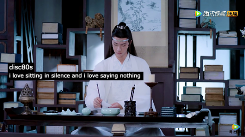 Untamed Memes (62/?) // Lan Wangji as Tumblr Posts (part 4) edition