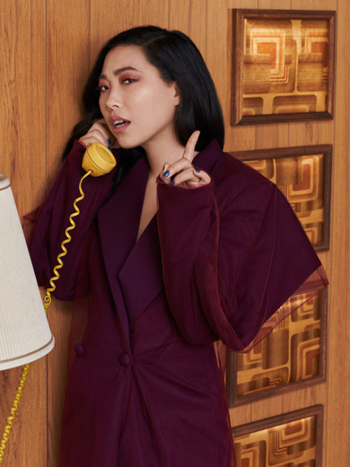 flawlessbeautyqueens: Awkwafina photographed by Dylan Coulter for The Observer Magazine (2018)