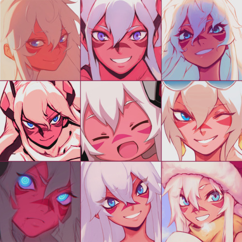 thought it would be fun to put together a #faceyourart of leily :0
