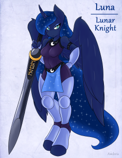 Ambris-Art:   Excerpt From The Journal Of Star Swirl The Bearded: Princess Luna,