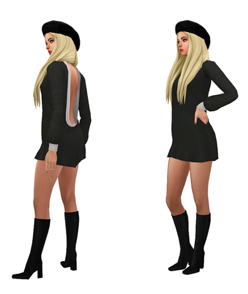 thekims4: TS3 to TS4 Conversion Outfits Lookbook Default Skin @magicbats / Hair @simmister 