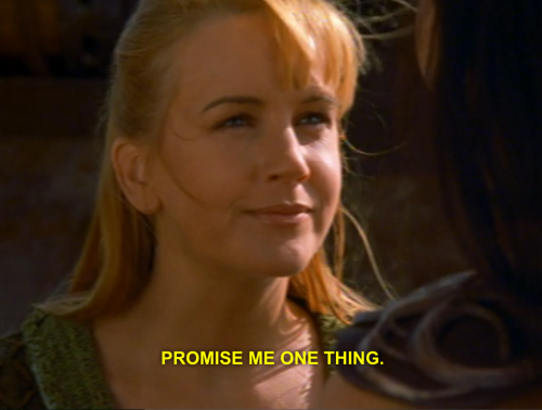 xenagabrielle-af: X: You’re part of my heart. Xena’s little romantic one-liners to her