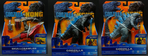 astoundingbeyondbelief: sb_toyz on Instagram obtained more six-inch Godzilla vs. Kong figures &ndash