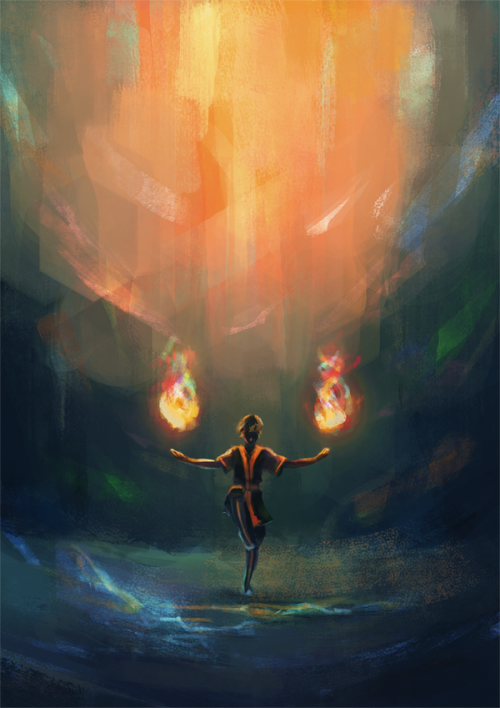 twinkletoesreloaded:Firebender by AngHuiQing