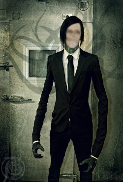 chrismotionless:  I. am. Slenderman. Photo and edit by: Ms gAk @ gAK photography 