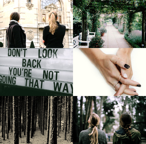 fleur and hermione, travelling the world together [x x]