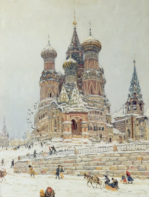 russian-style:Nikolay Dubovskoy - Saint Basil’s Cathedral