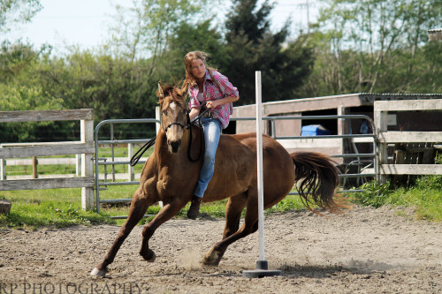 starkimages:  prepping for the gymkhana this weekend, rodeojg? April ‘14  And bareback too!!!