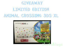 shotakings:  Shotaking’s Nintendo 3DS XL Animal Crossing Limited Edition Bundle with Game Pre-Installed GIVEAWAY! I’m happy that after being remade for a couple weeks, my follower count is a lot more than I expected it to be. My uncle has access