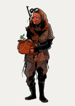 Tohdaryl:  ‘Keeper Of The Seeds’ Sweet (Equally Bad-Ass) Old Dame With Her Bag