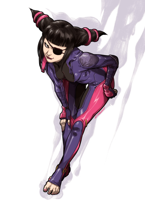 jennyson-rosero-art:  Juri from SFV. I kinda adult photos