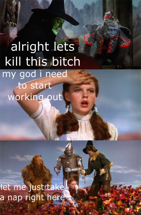 thewintersoldiersbutt:Happy 75th Anniversary to The Wizard of Oz! To celebrate, I present to you;Mov