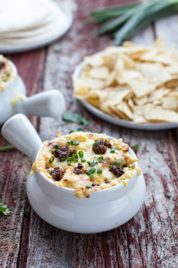 do-not-touch-my-food:  Chorizo, Caramelized Onion and Artichoke Dip