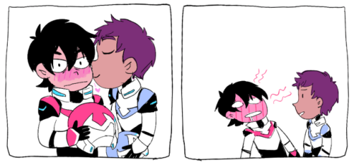 powerpuff - lance is a BLB (bro loving bro) also hunk was...