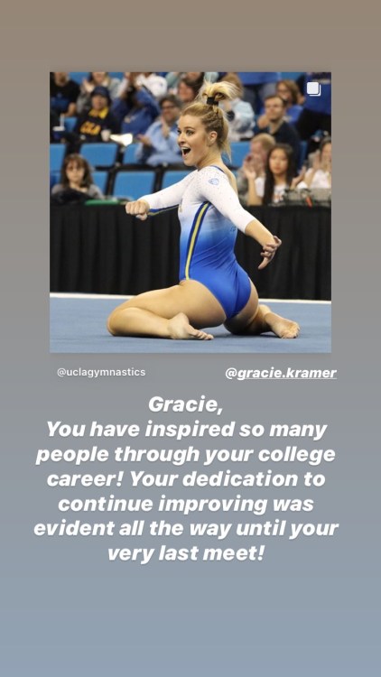 twoflipstwotwists: Kyla Ross addressing her senior class teammates  