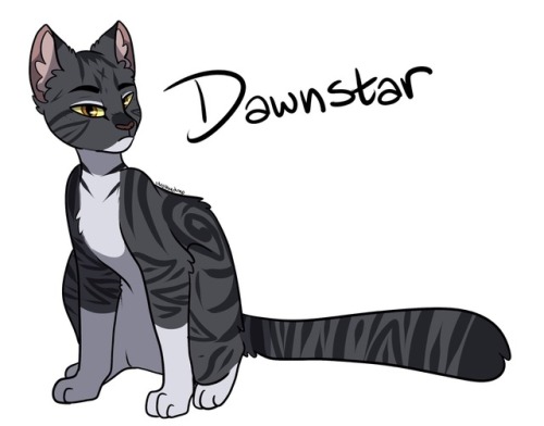 stealthydingo:my leader of LakeClan for @catsunderthesunrp, Dawnstar!! He’s a serious man who seems 
