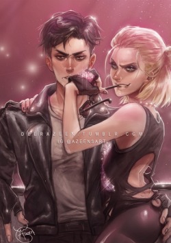 deerazeen:     T R O U B L E M A K E R S  / WTTM  i am gonna draw more Otayuri because theY are so cOOL      (♛) / (★) / (art IG) / Facebook / Patreon / TwitterContact: deerazeen@hotmail.com    