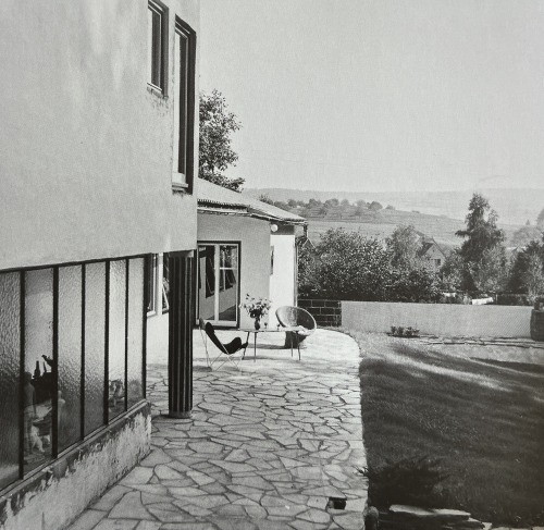 House Schlotter (1953) in Trautheim, Germany, by Theo Pabst