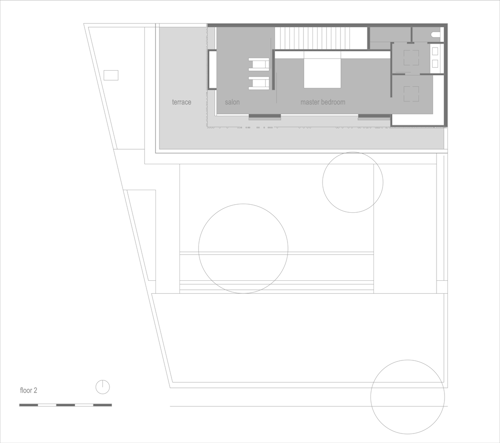 {This family home was designed by the Swiss-Filipino office of Atelier Sacha Cotture. It wraps a cen