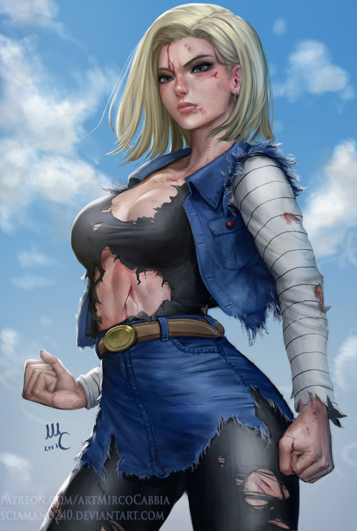 mircocabbia:  Android 18 porn pictures