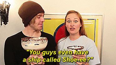 thetrickylilbitches:  Shane Dawson’s Whipped! - Mamrie Hart and Shane Dawson Ps: In case you don’t get the reference… 13.49 —-> (x)  