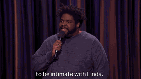 ladyleigh89:  Ron Funches - “I saw porn pictures