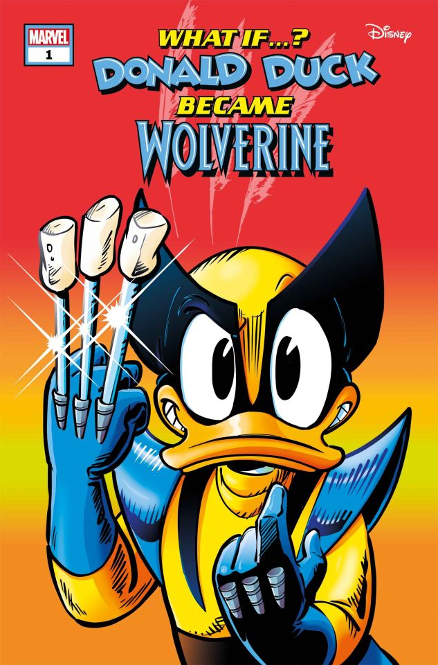 Marvel & Disney: What If? .. Donald Duck became Wolverine 2c63ea498dd27e82cb54ea41b8087d520e1d643e