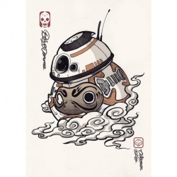 geek-art:  Clog Two – Star Wars Japanese OriginalsKylo Ren