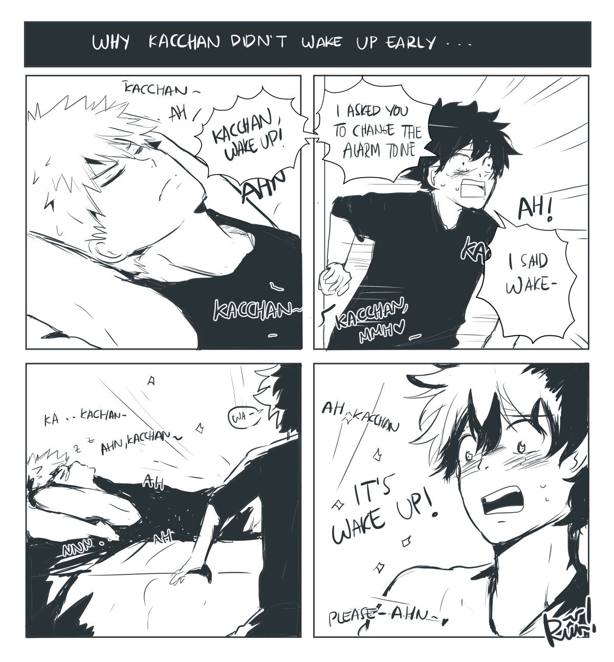 Deku moaning